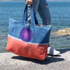 FB-2801 PLAJ ÇANTASI MAVİ