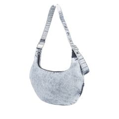FB-3537 Yıkamalı Denim Omuz Çantası