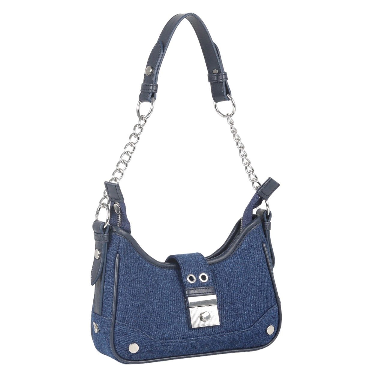 FB-3682 Sac bandoulière en jean pour femme