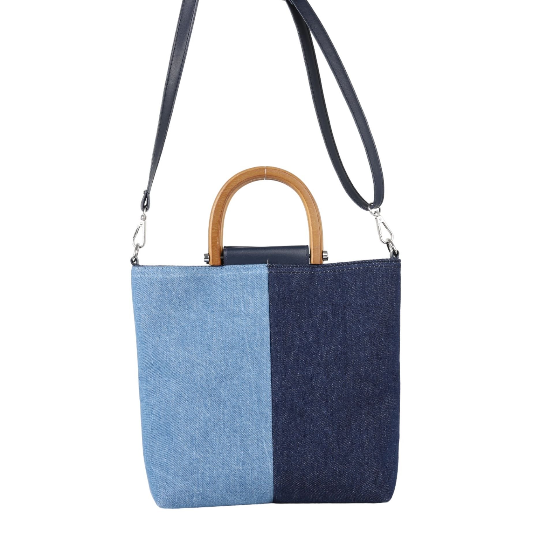 FB-3714 Denim Uzun Askılı Omuz Çantsı