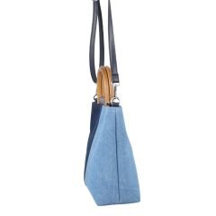 FB-3714 Denim Uzun Askılı Omuz Çantsı