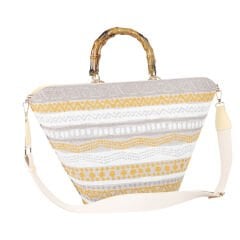 FB-3781 Jacquard Woven Fabric Women's Bag