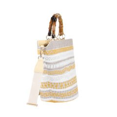 FB-3781 Jacquard Woven Fabric Women's Bag