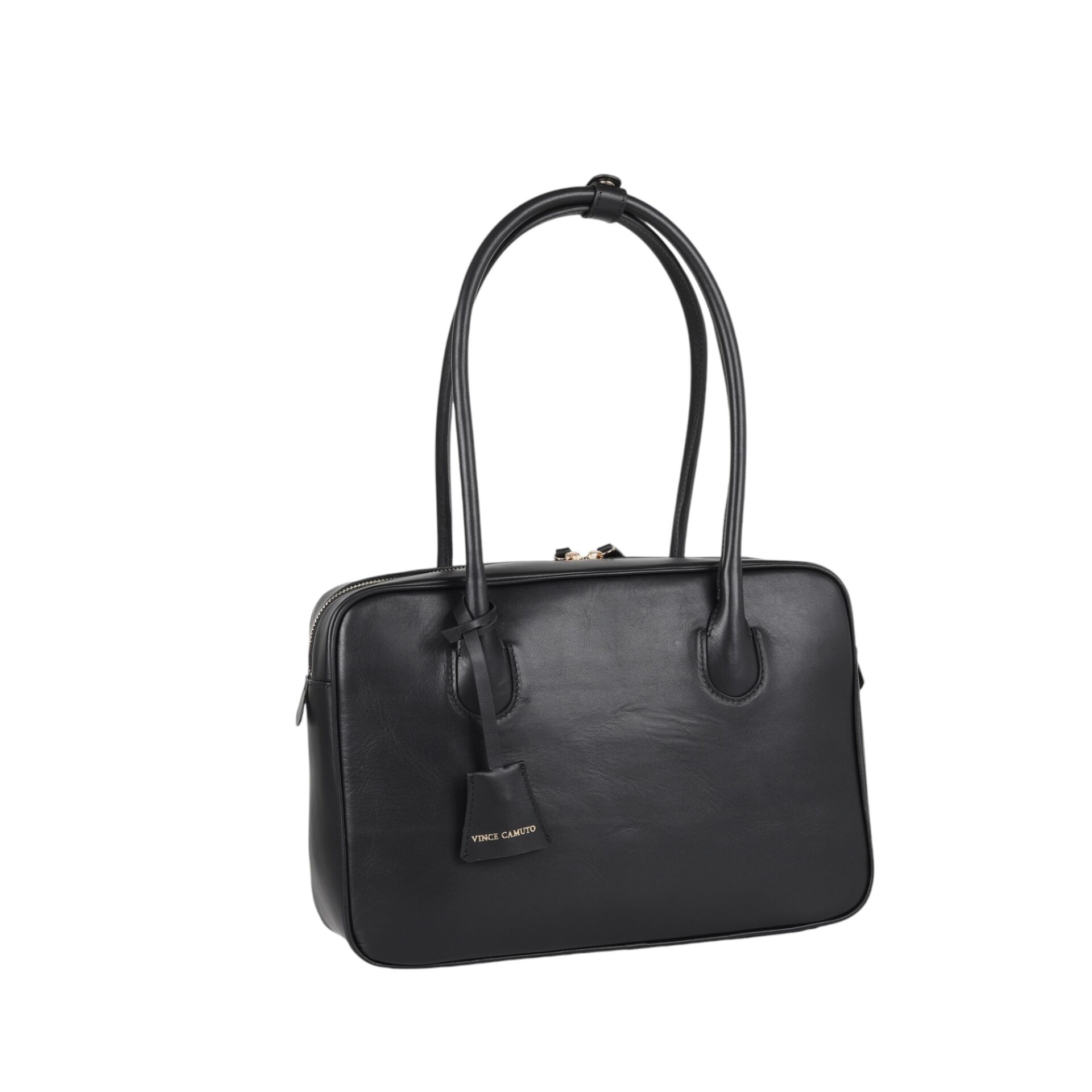 DFB0002 Black Genuine Leather Women's Shoulder Bag | Stylish & Timeless Design