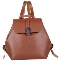 FB-3778-R2 Taba Suni Deri Kadın Sırt Çantası