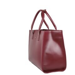 FB-3762-R1 Bordo Kadın Evrak Çantası - Büyük Boy