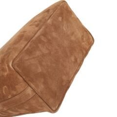 DFB0014 Taba Süet Gerçek Deri Büyük Boy Çanta