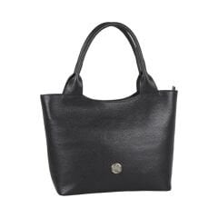 DFB0018 Siyah Floter Deri Kadın Omuz Çantası - Üretici