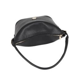 DFB0019 Siyah Floter %100 Dana Derisi Omuz Çantası - Üretici