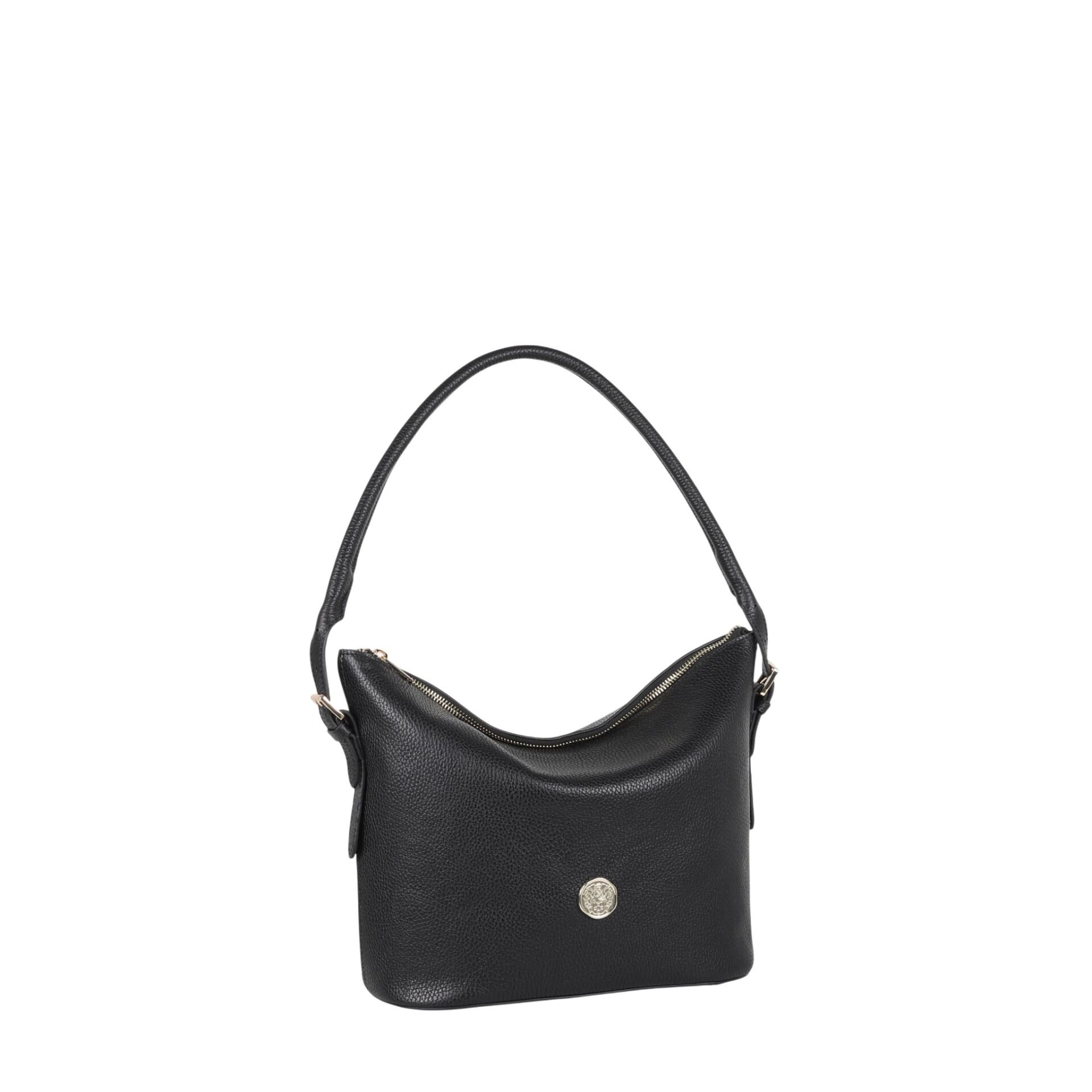 DFB0019 Siyah Floter %100 Dana Derisi Omuz Çantası - Üretici